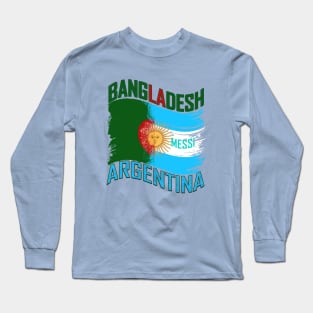 messi argentina fan bangladesh. Long Sleeve T-Shirt